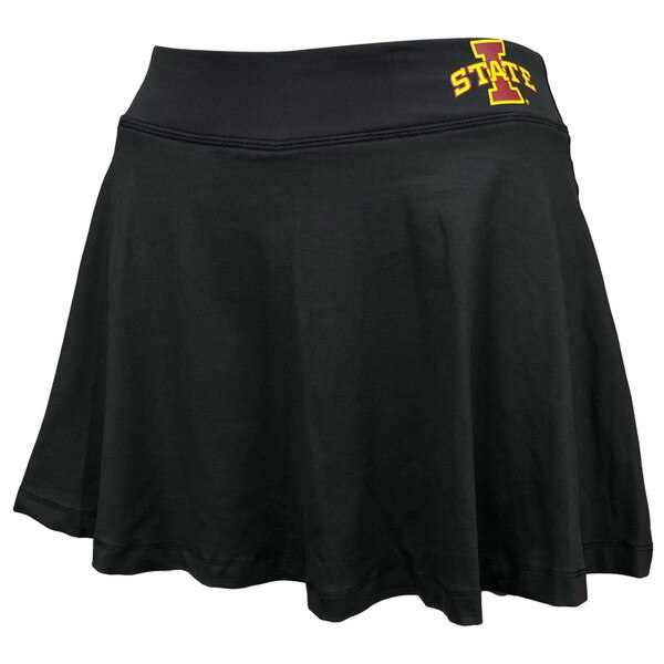 ZooZatz Women's I-State Black Flowy Skort